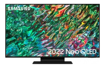 Телевизор Samsung QE43QN90BAT HDR, Neo QLED, черный